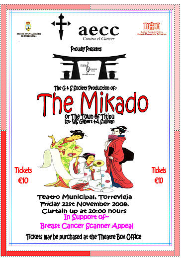 The Gilbert and Sullivan Society in Torrevieja